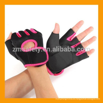 Guantes de entrenamiento de guante de neopreno impermeable medio dedo guantes de entrenamiento